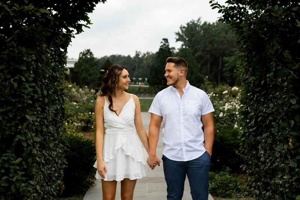Longwood Gardens engagement