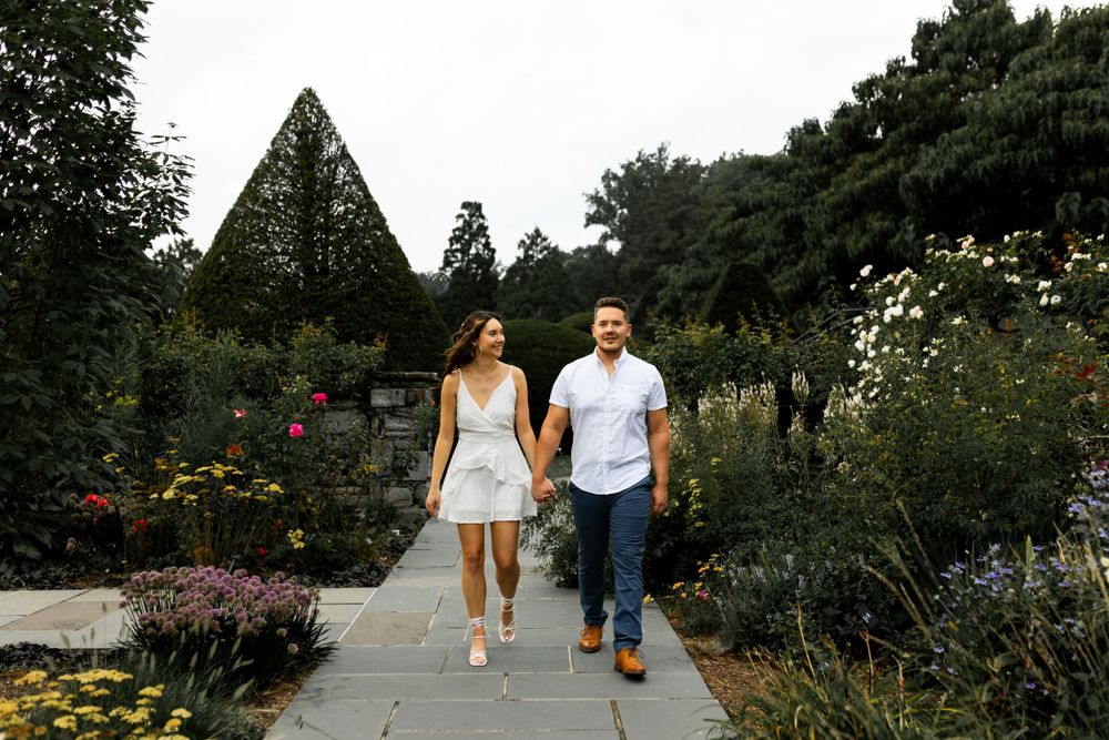 Longwood Gardens engagement