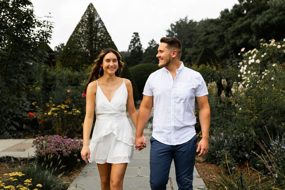 Longwood Gardens engagement