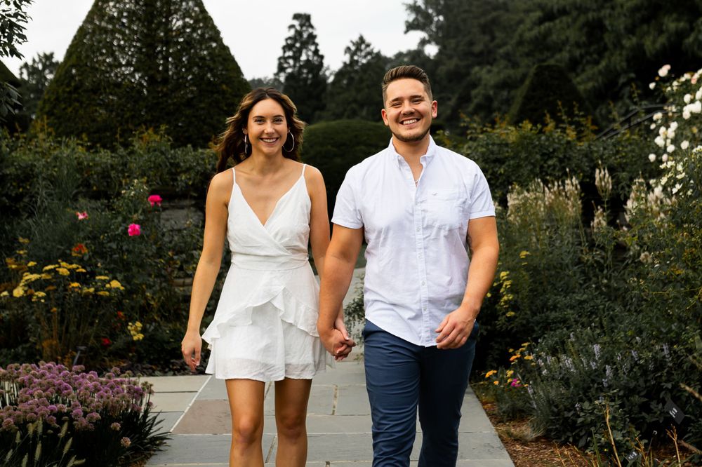 Longwood Gardens engagement