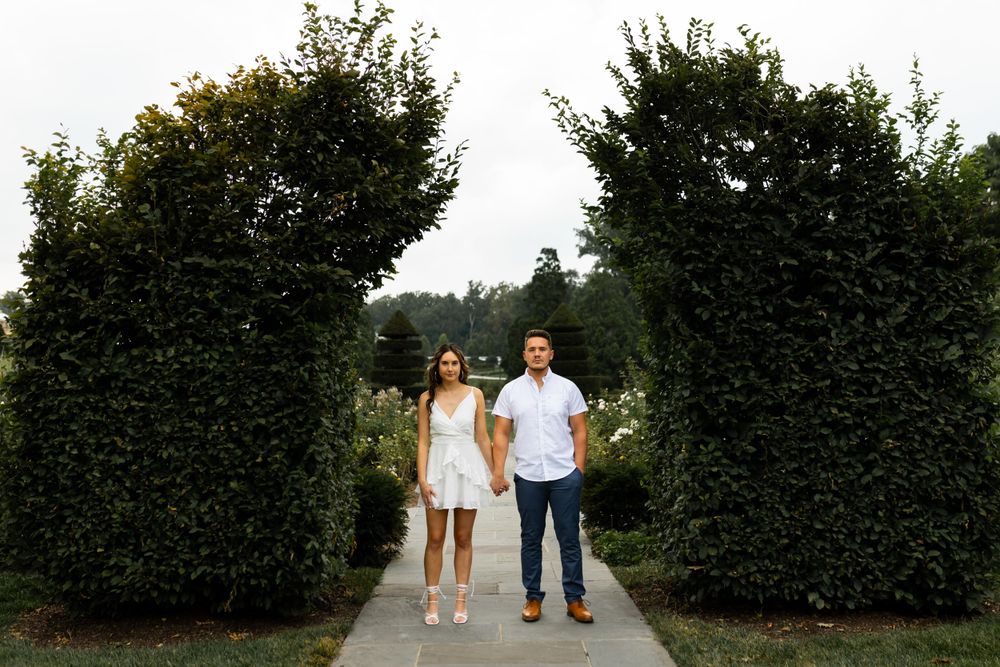 Longwood Gardens engagement