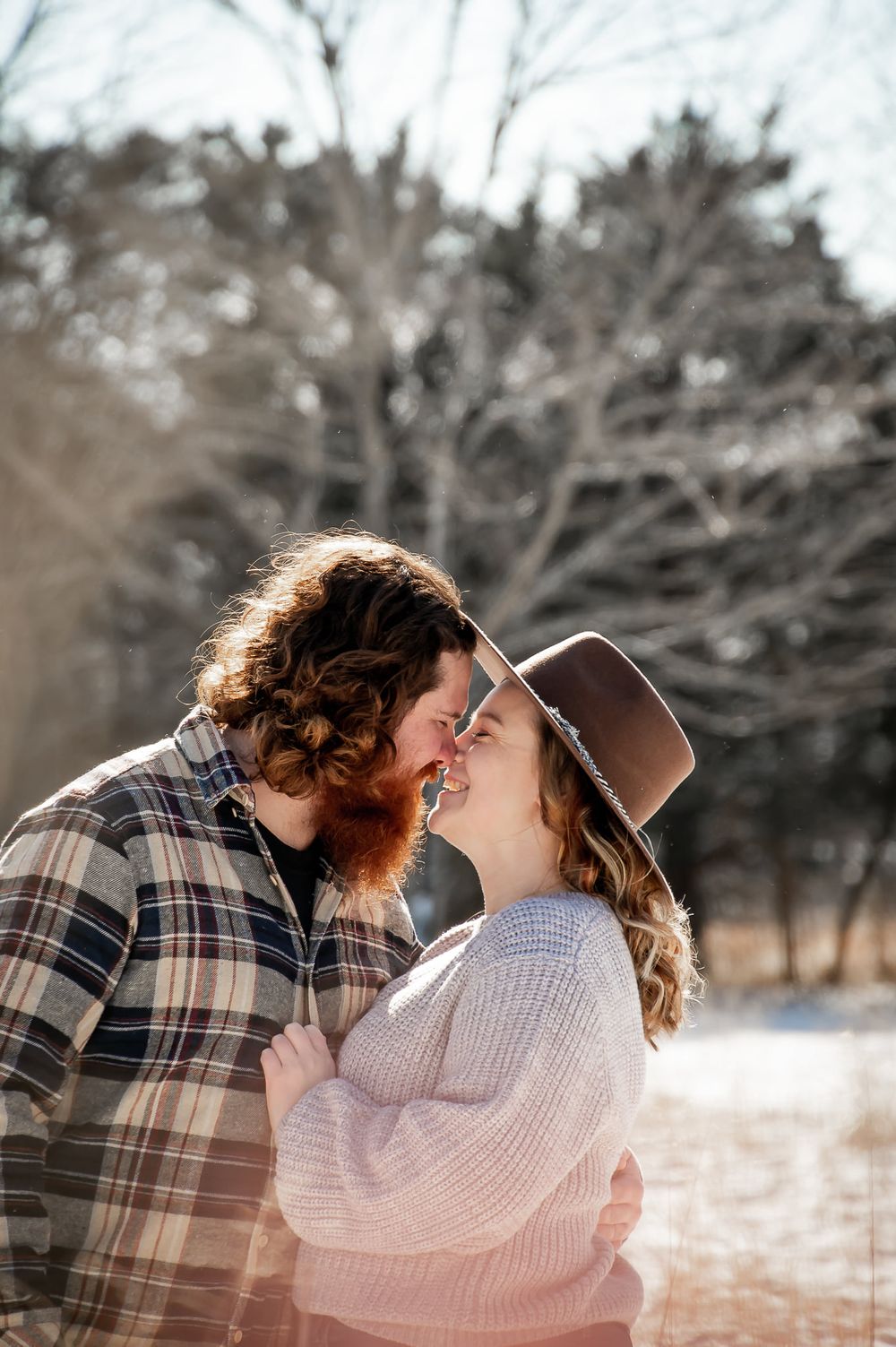 Oak Photography Couple Photoshoot in Climax, North Carolina