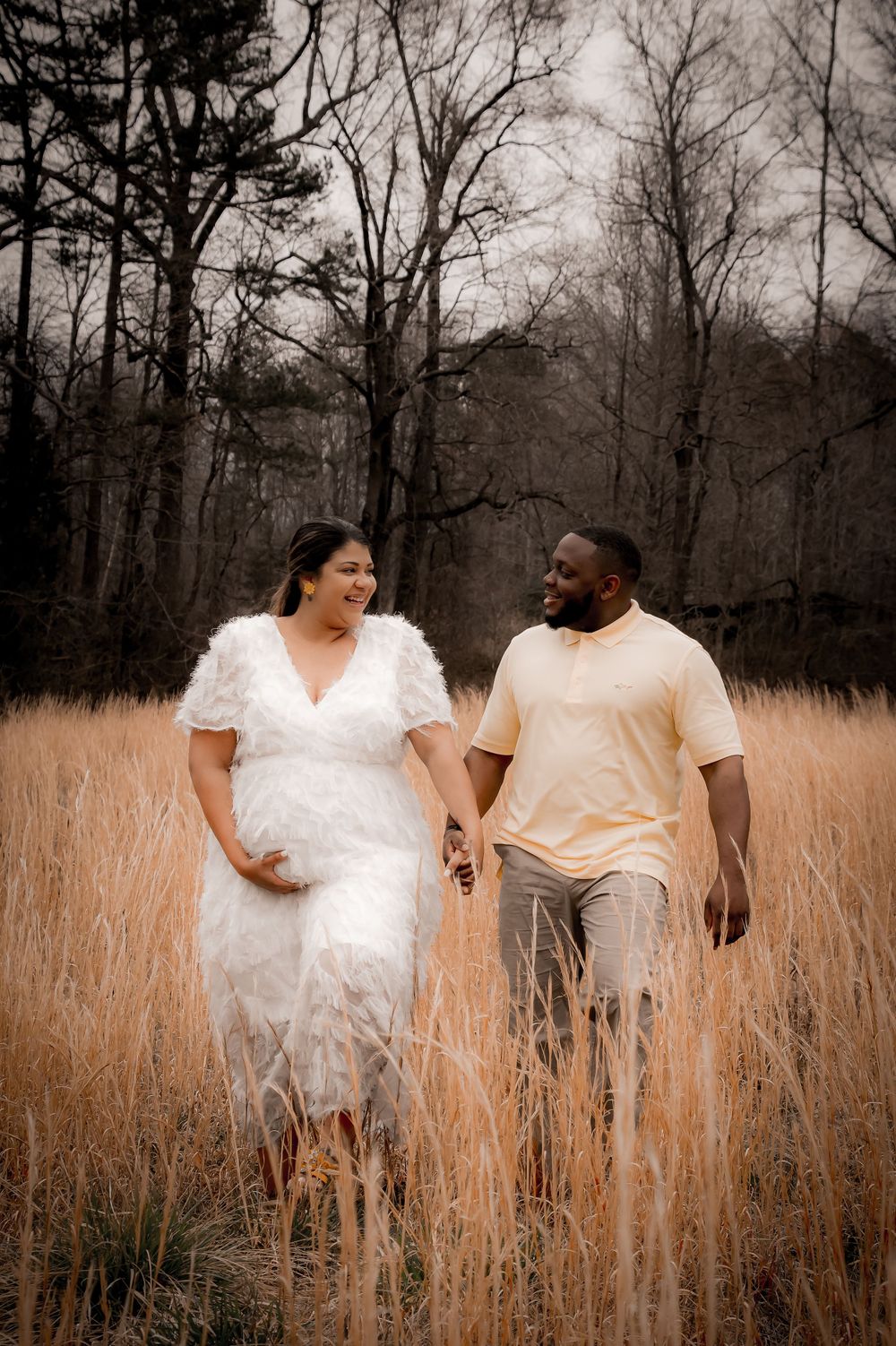 Oak Photography Maternity Photoshoot in Climax, North Carolina