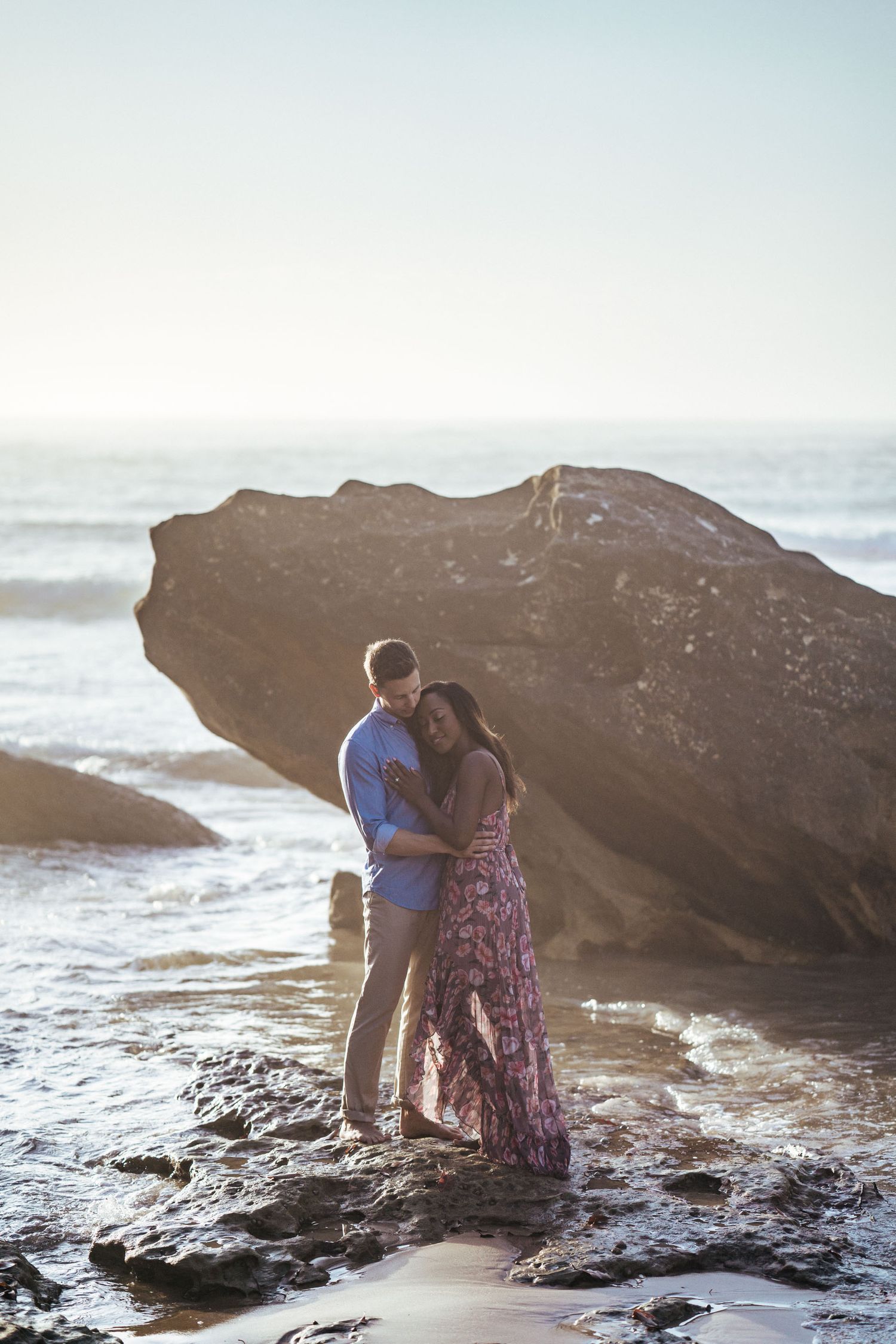 Manly beach engagement capture by About Life Photography