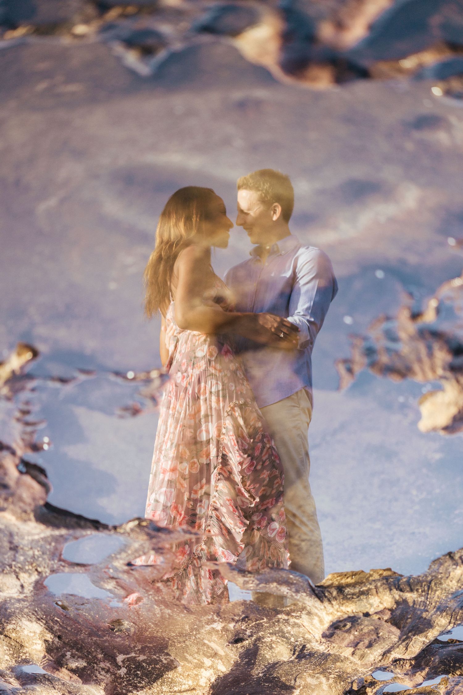 Dee Why beach engagement capture by About Life Photography