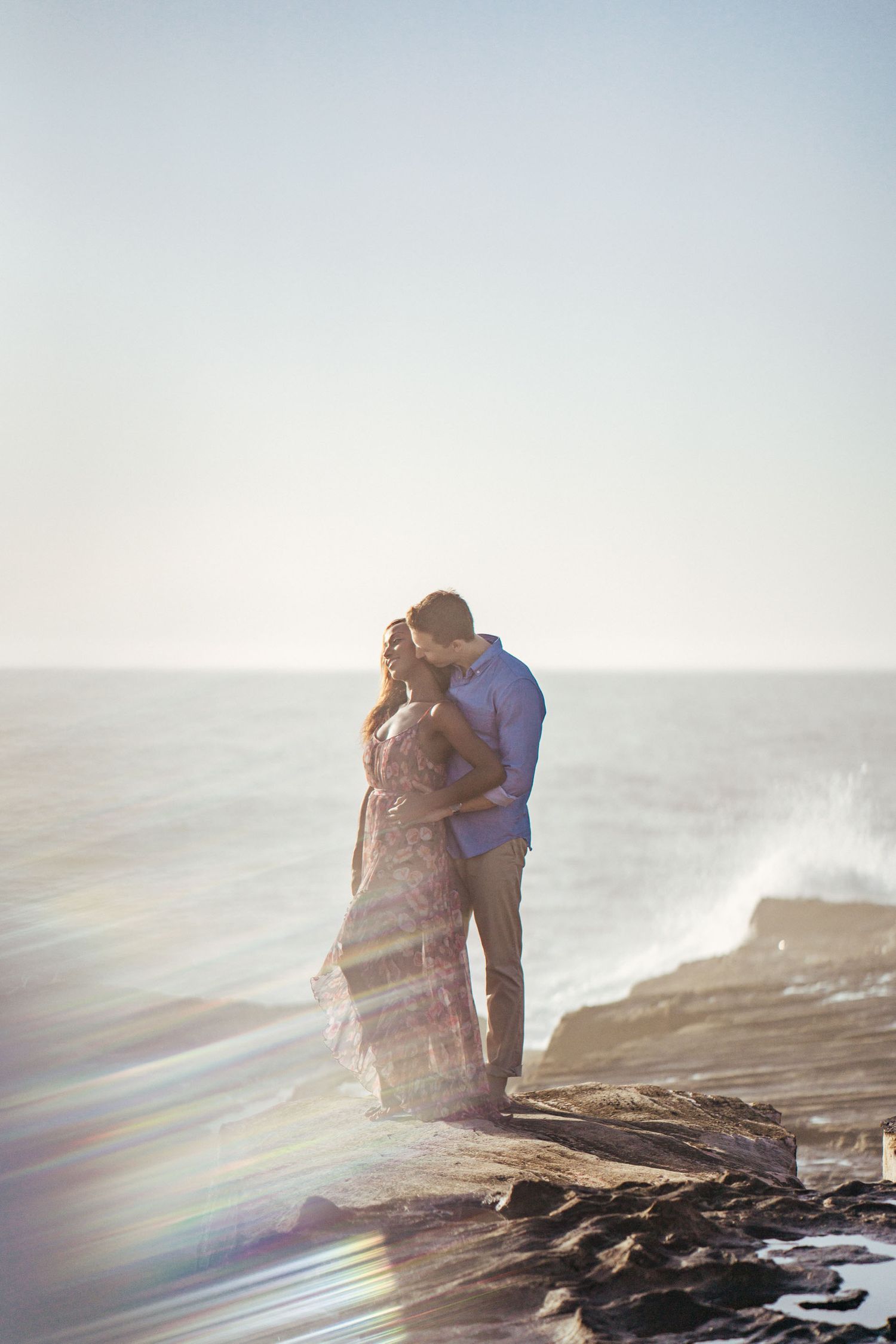 Manly Beach engagement  engagement capture by Bill Chen photographer