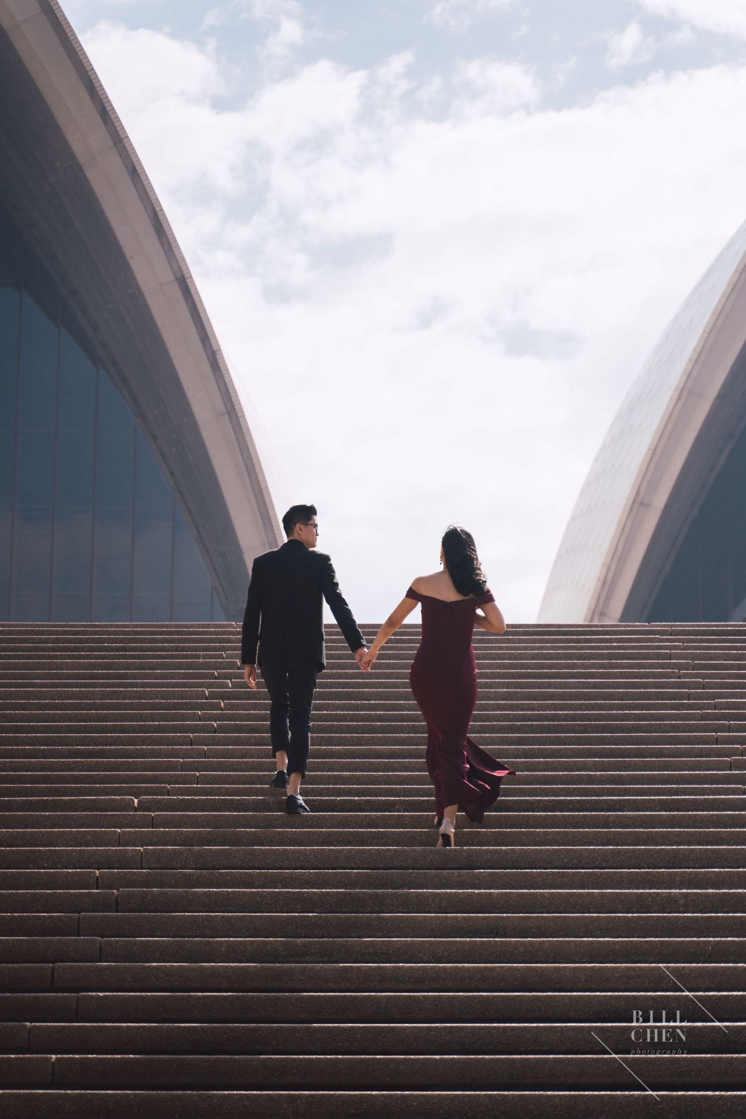 Opera house engagement capture by About Life Photography