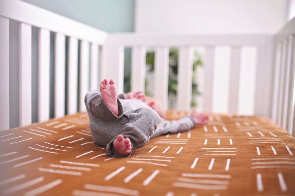 In home newborn session