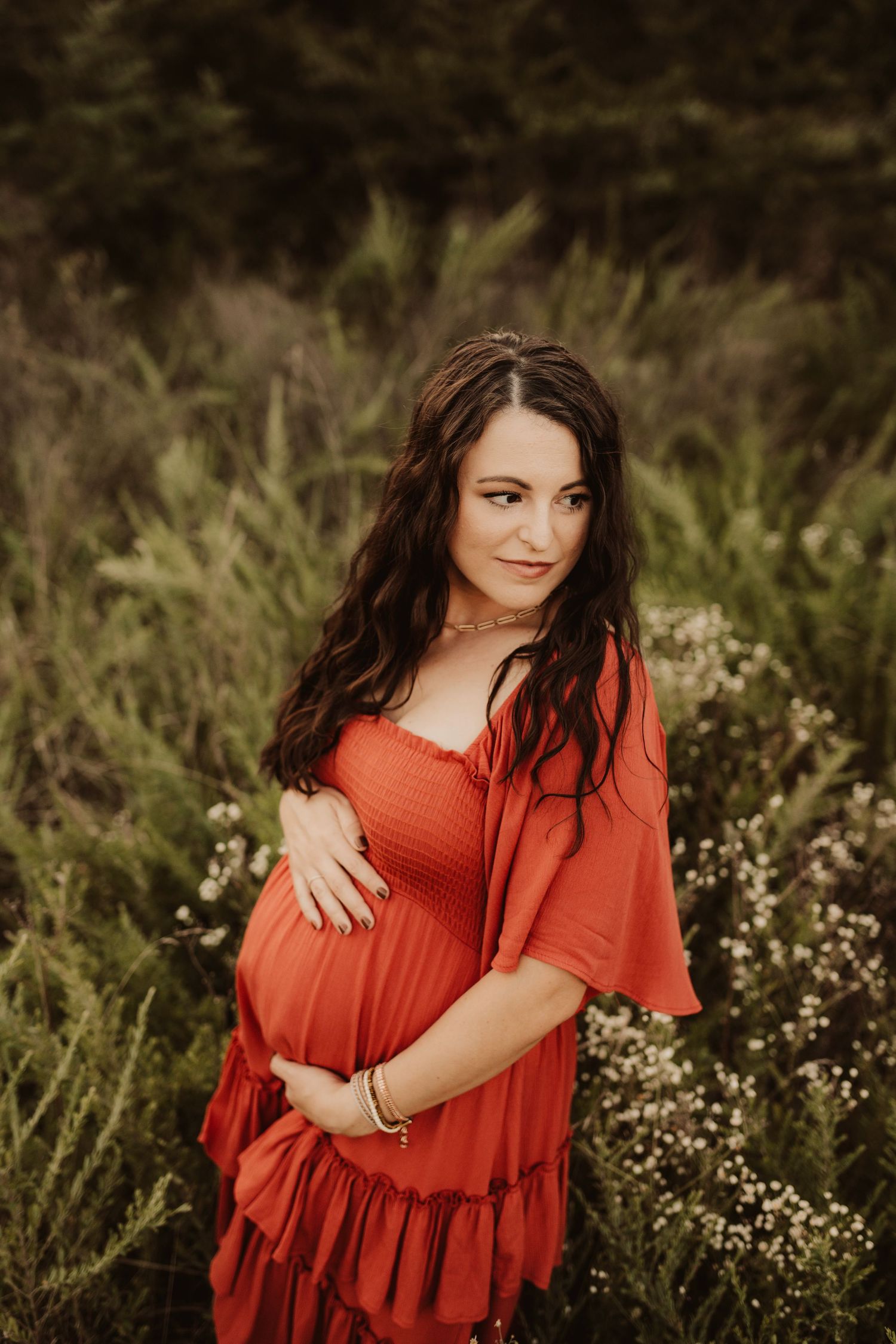 maternity photography photo session with baby bump