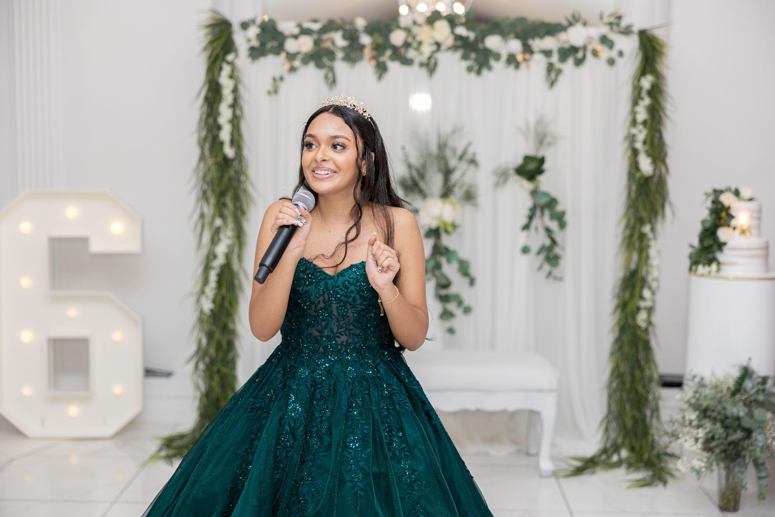 green emerald velvet dress Oscar Emerald Green Satin Engagement Gown Perfect for Photo Shoots – sharon  rose custom main image 1
