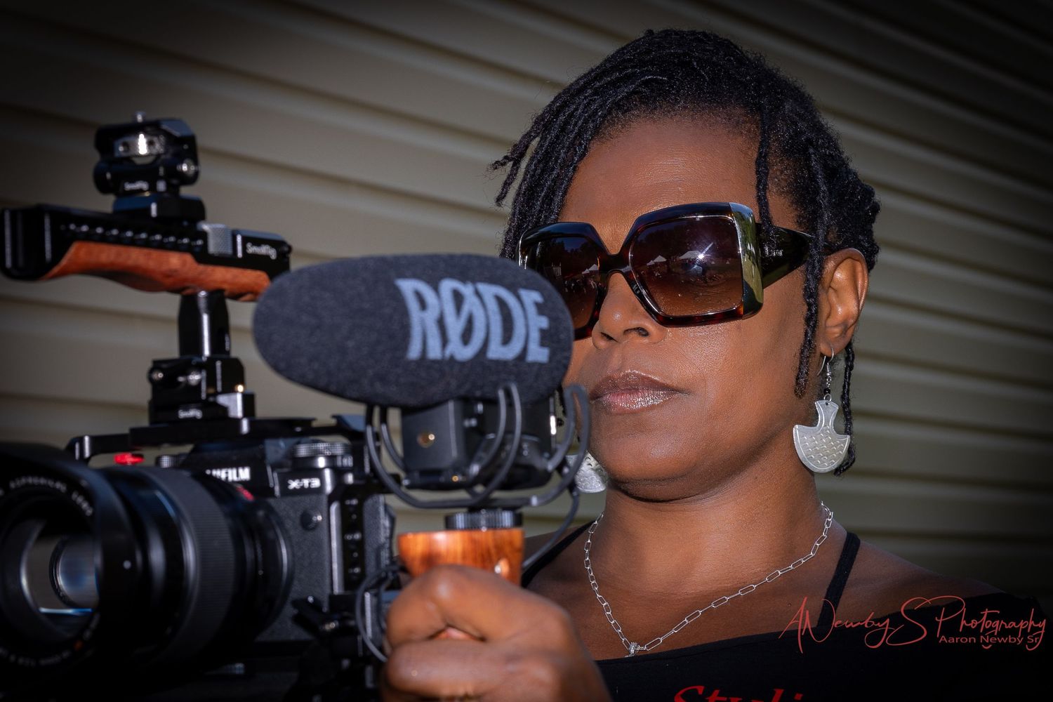 Professional camera operator with filming  an Family Reunion/ Event