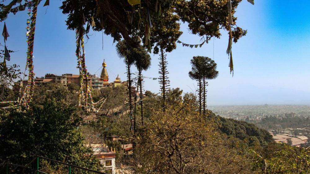 Monkey Temple, Swayambunath temple, Kathmandu Nepal
