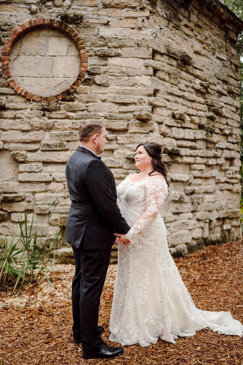 Fountain of Youth and Flagler College wedding in St. Augustine, Florida.