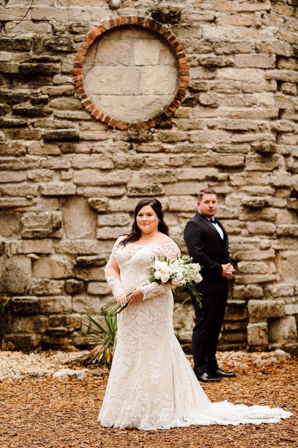 Fountain of Youth and Flagler College wedding in St. Augustine, Florida.