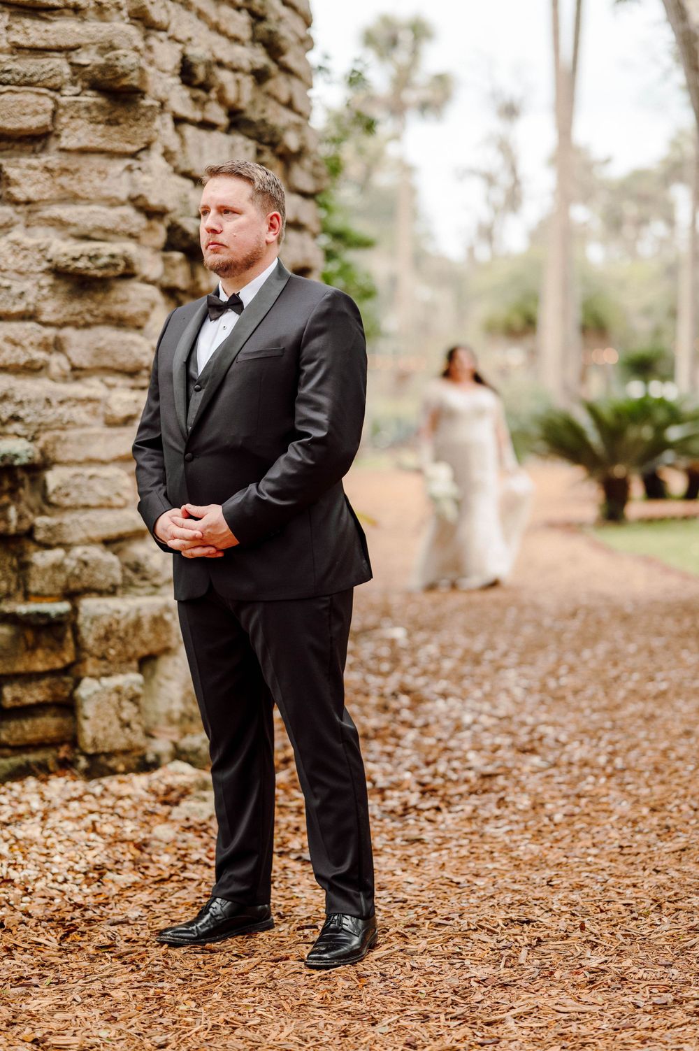 Fountain of Youth and Flagler College wedding in St. Augustine, Florida.