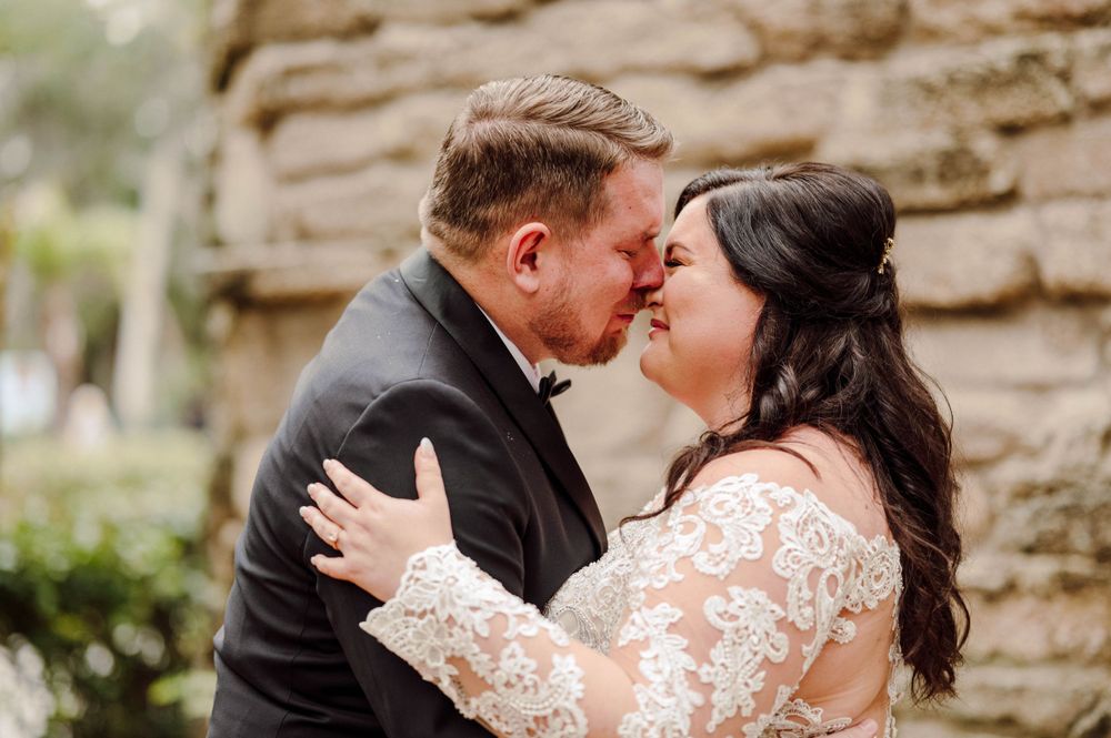 Fountain of Youth and Flagler College wedding in St. Augustine, Florida.