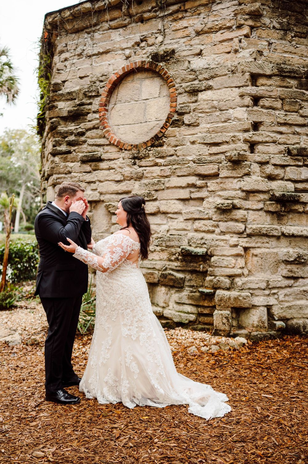 Fountain of Youth and Flagler College wedding in St. Augustine, Florida.