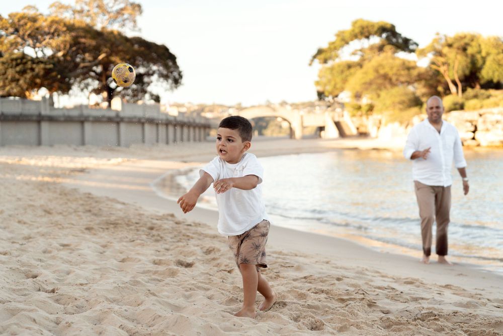 Mosman family photoshoot family fun time