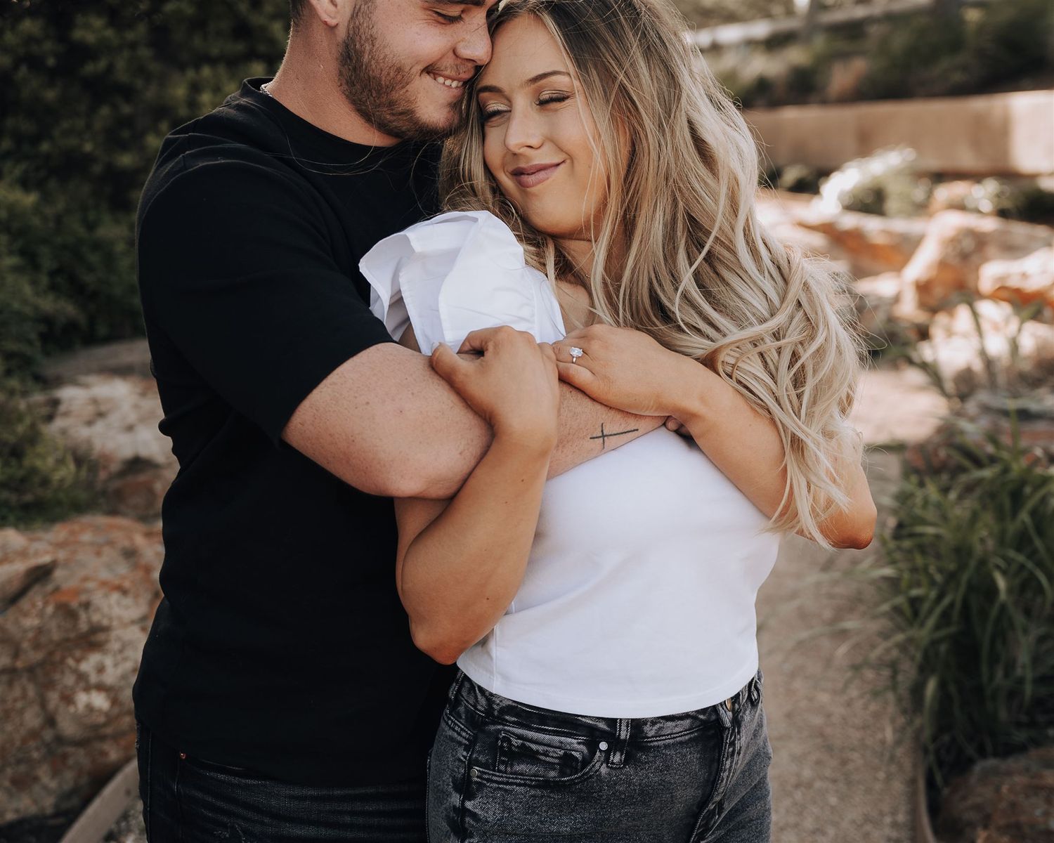 engagement photography session in The Woodlands, Tx
