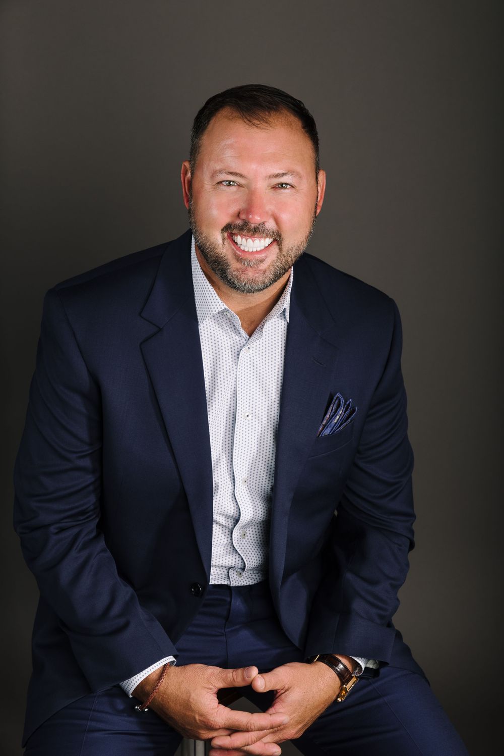 Studio professional headshot