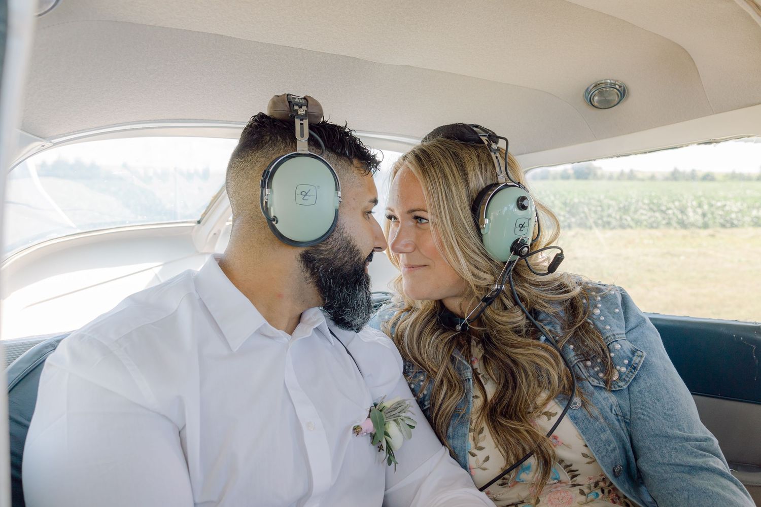 Airplane Couple Shoot