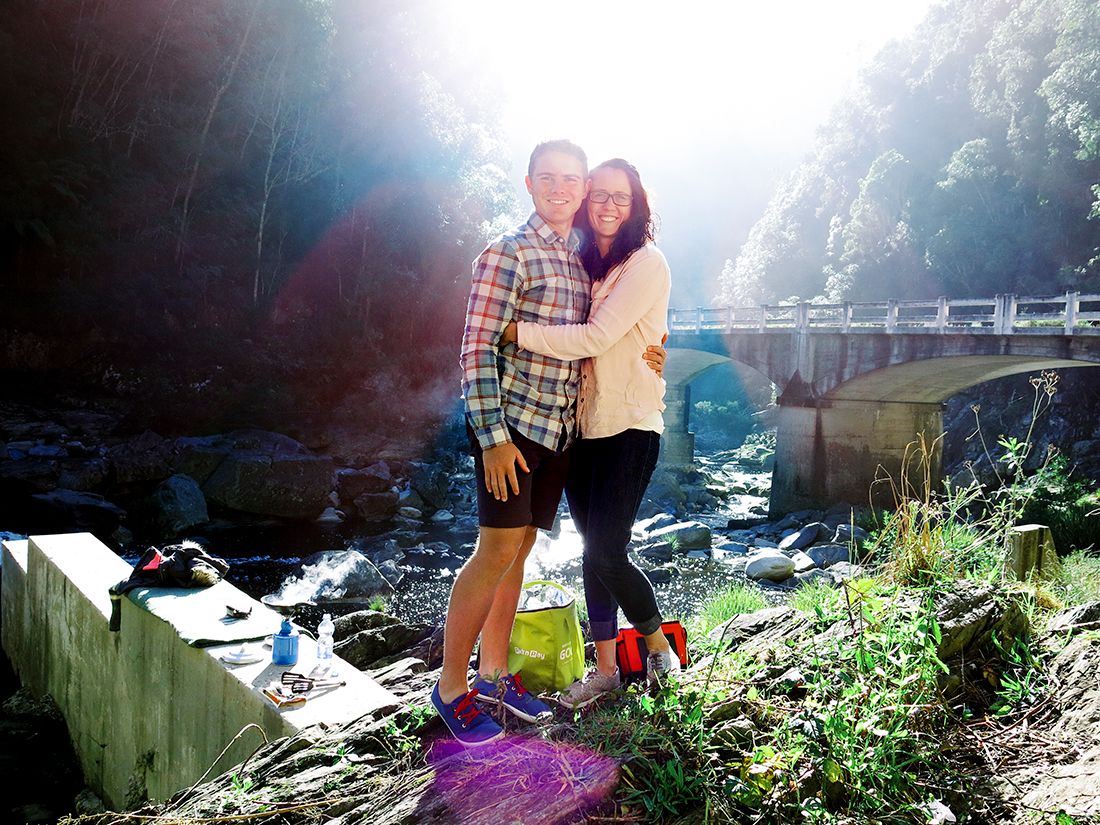 wife-and-husband-at-river