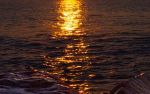 Afterglow of the ocean sunrise | Deal, NJ | - by Michelle Baum Photography