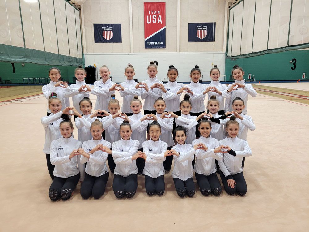 USA Gymnastics Rhythmic Squad Camp
