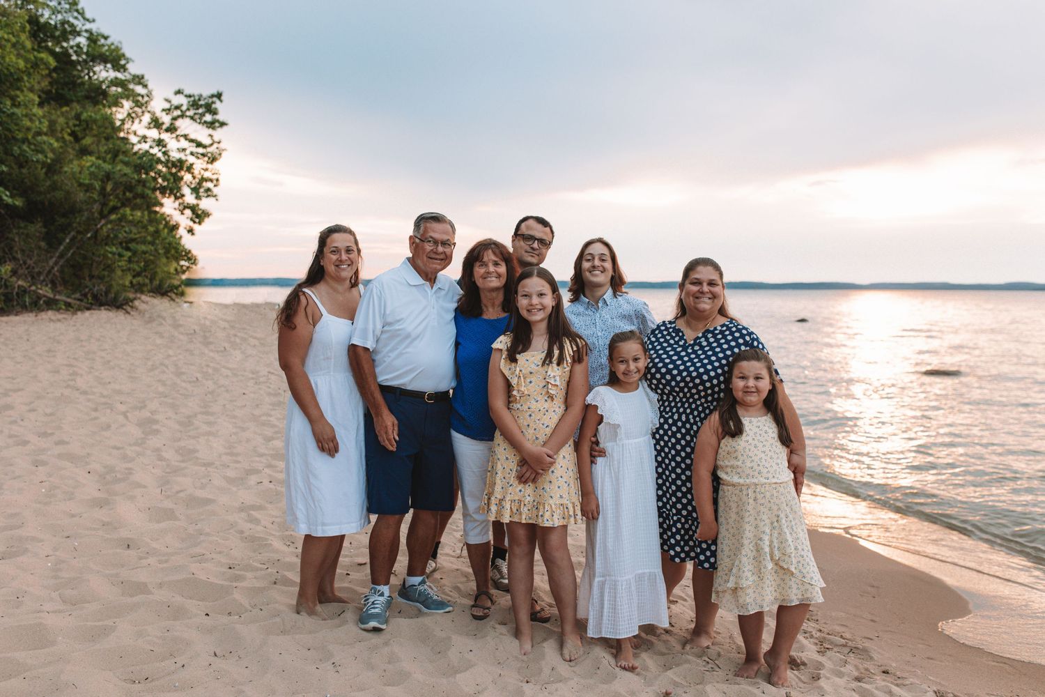 Family beach photoshoot
