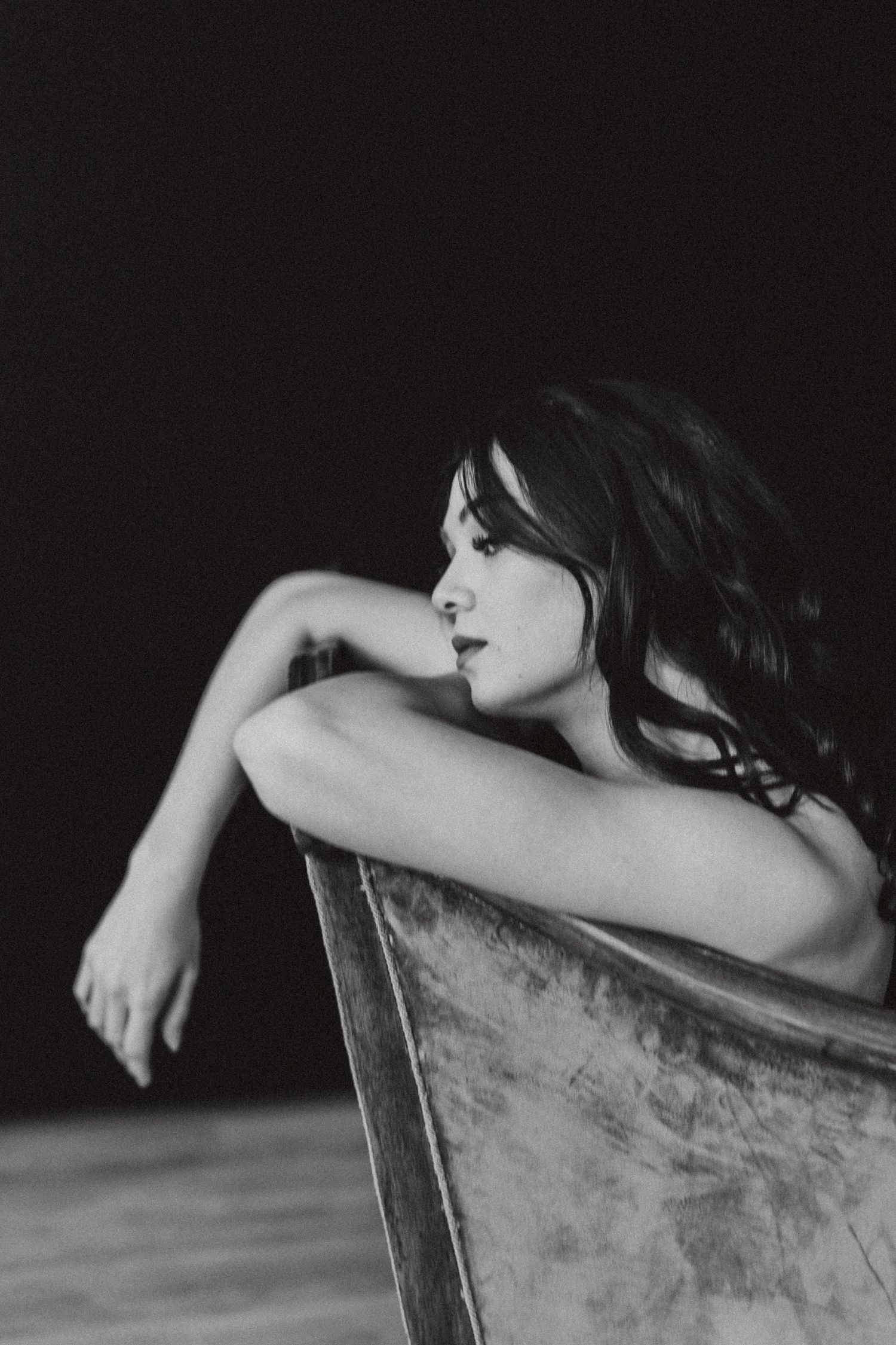 Soft Glam Editorial Self-Love Portrait Session in Utah County Studio