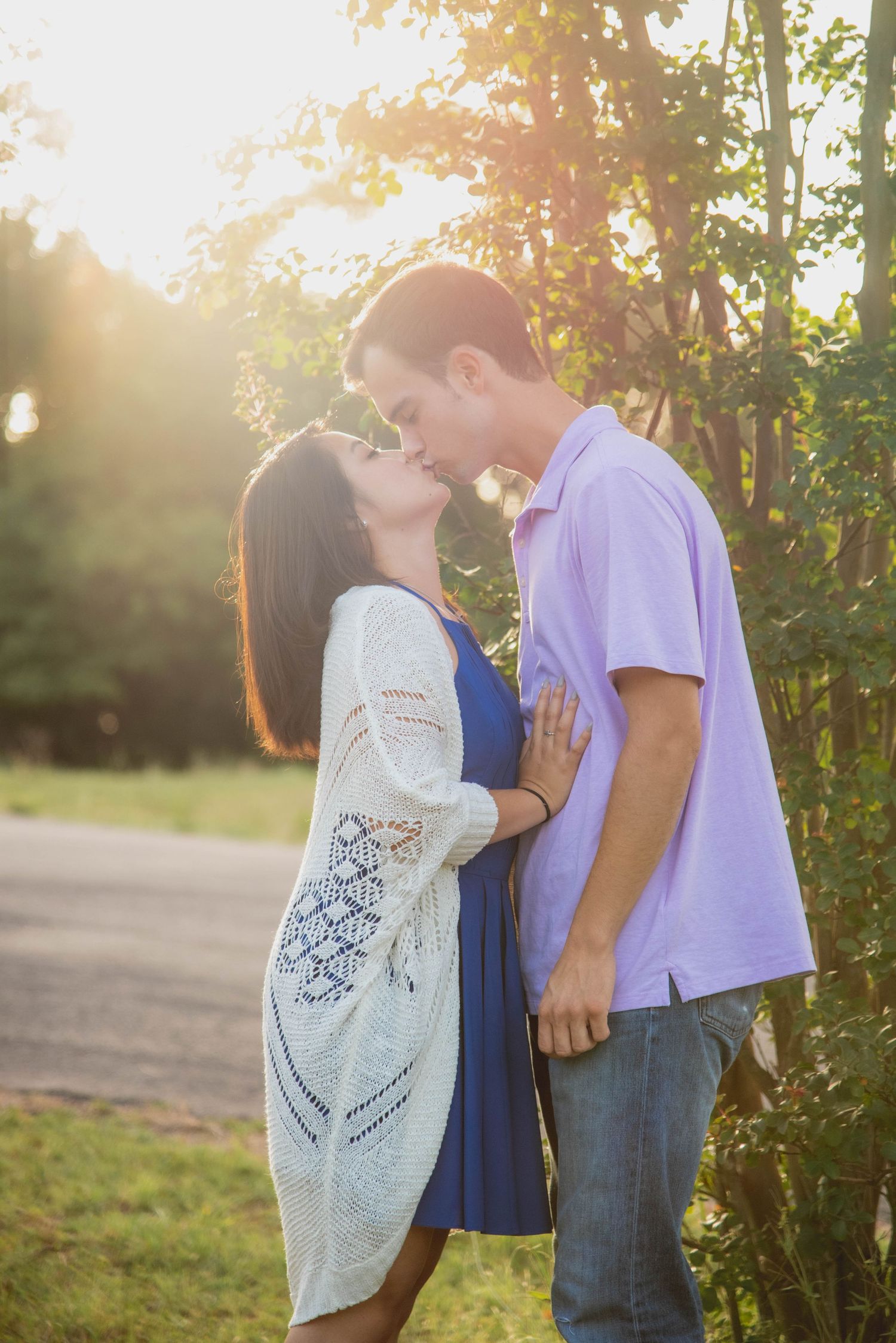 Couples Engagement Session at Walnut Creek Metropolitan Park in Austin, Texas