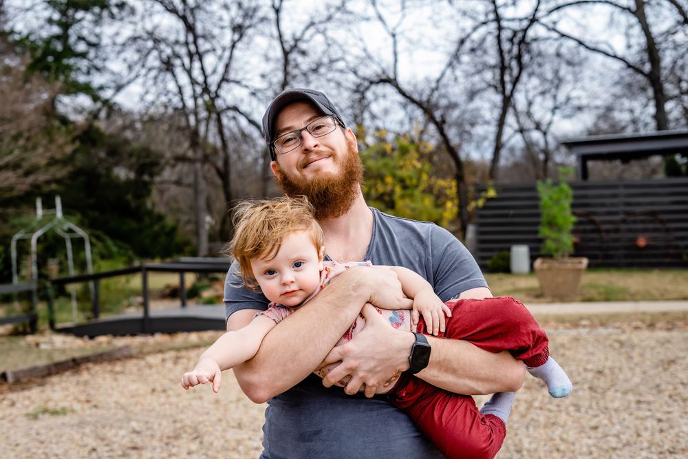 A father and his daughter