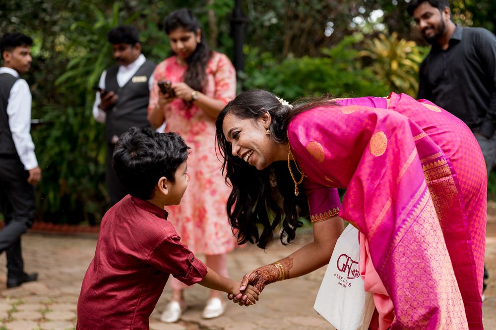 A South Indian Bengali wedding with a pet cat at Taj West End, Bengaluru