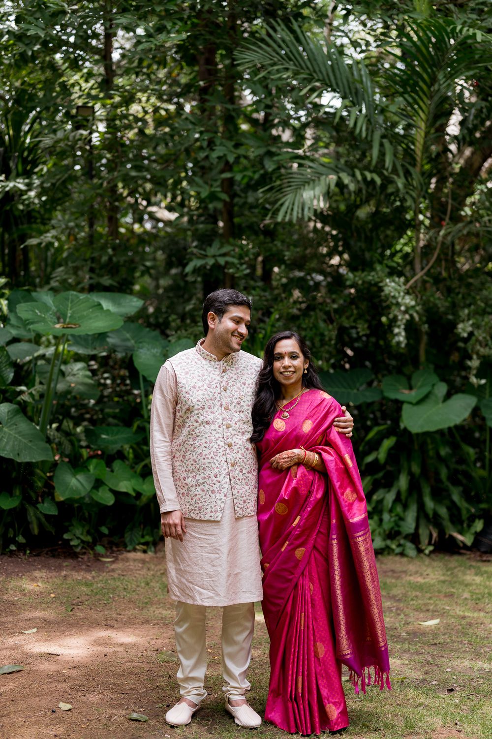 A South Indian Bengali wedding with a pet cat at Taj West End, Bengaluru