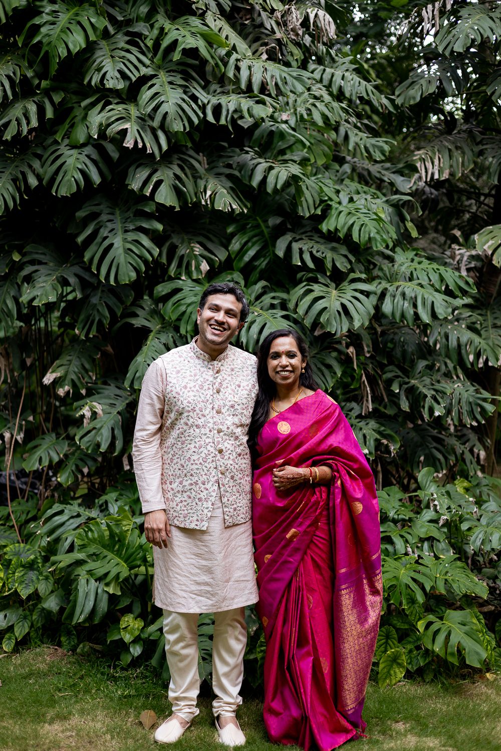A South Indian Bengali wedding with a pet cat at Taj West End, Bengaluru