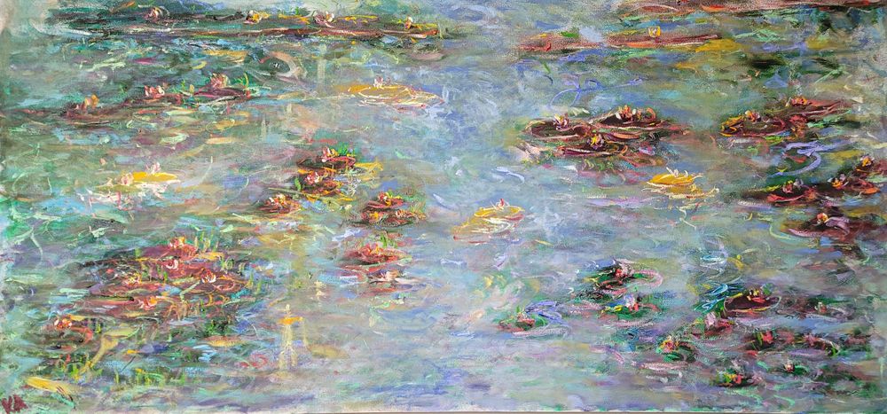 AHONOUKOUN WATERLILIES MONET NYMPHEAS