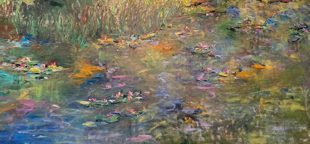 AHONOUKOUN WATERLILIES MONET NYMPHEAS