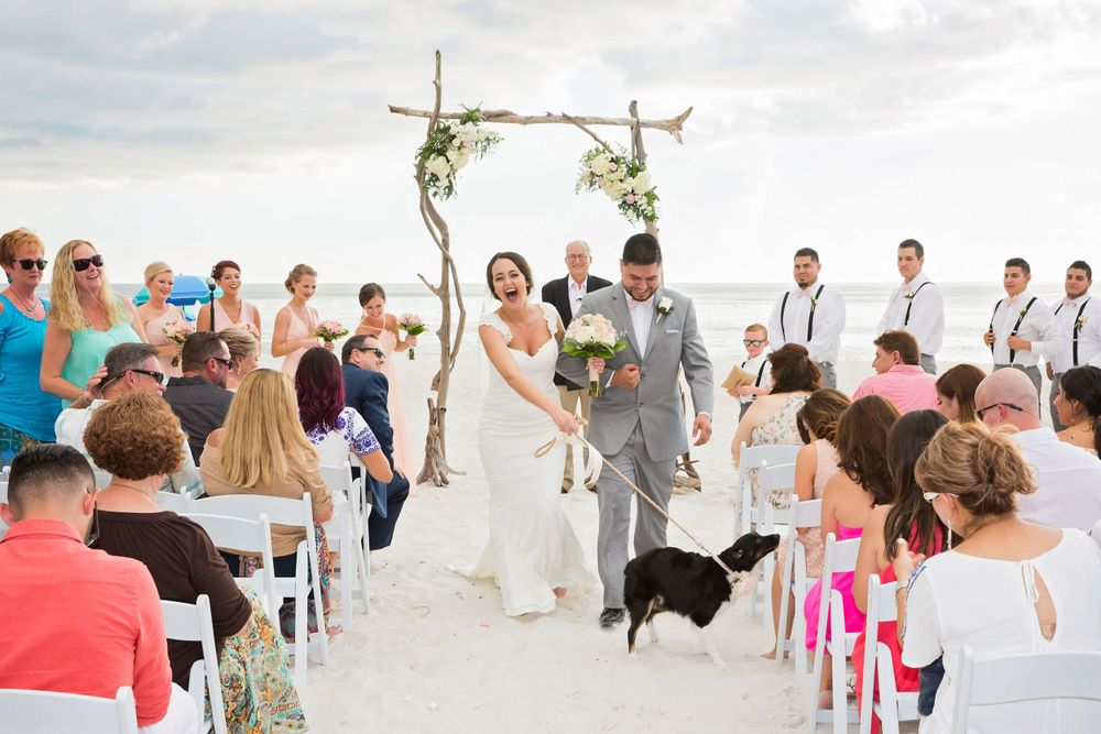 Naples beach wedding