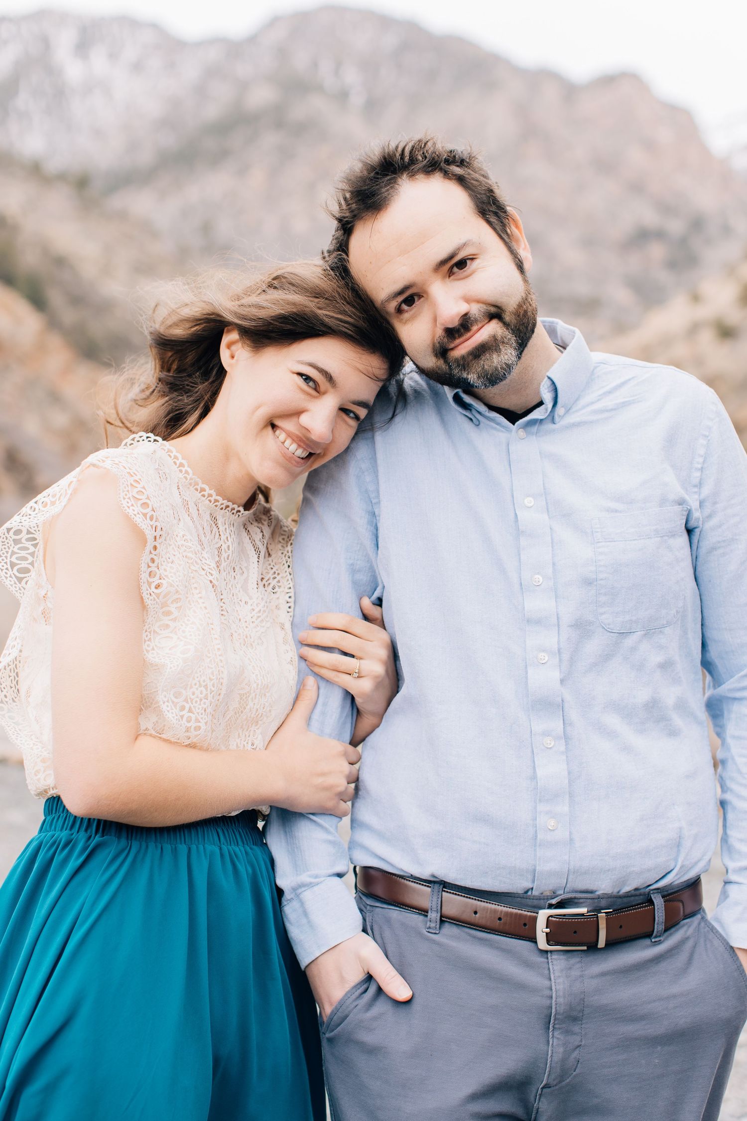 Draper Utah Wedding Photographer Engagement Portraits Lifestyle Mountains Utah Engagement Photos in Utah