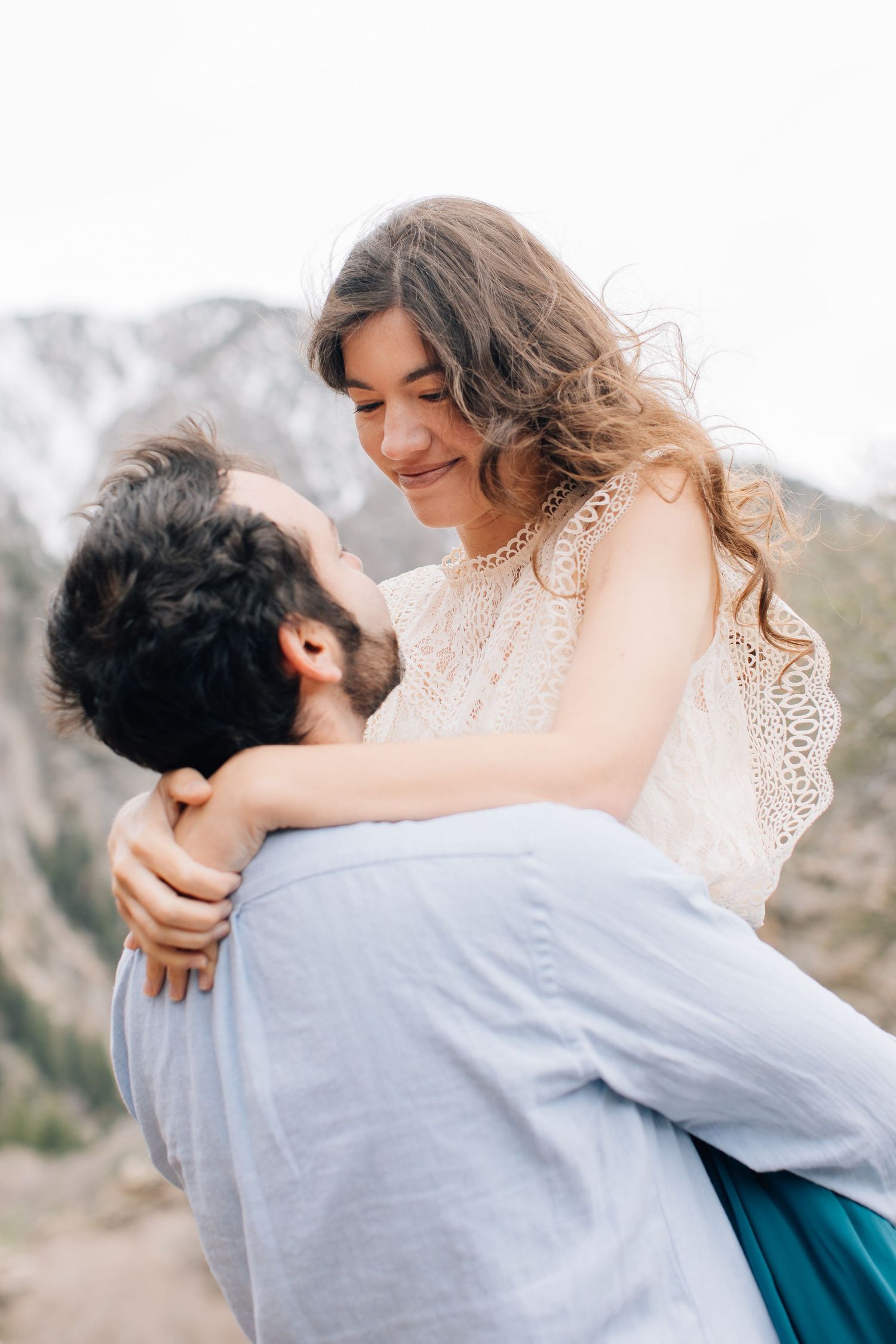 Draper Utah Wedding Photographer Engagement Portraits Lifestyle Mountains Utah Engagement Photos in Utah