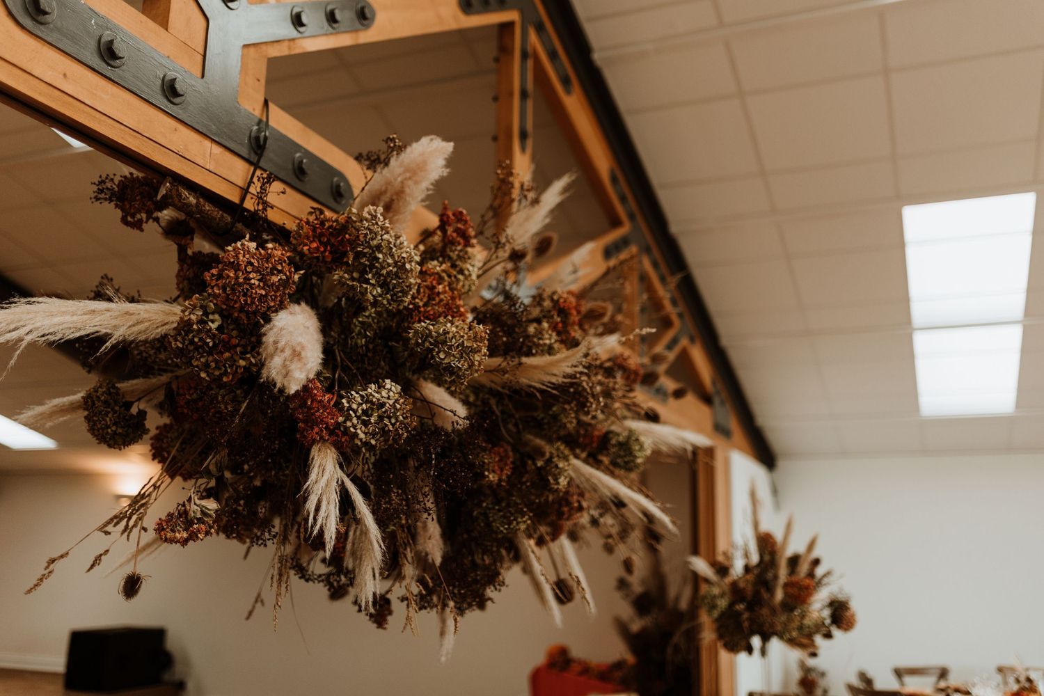 Hanging autumnal cloud at Malt House Barn in Shropshire