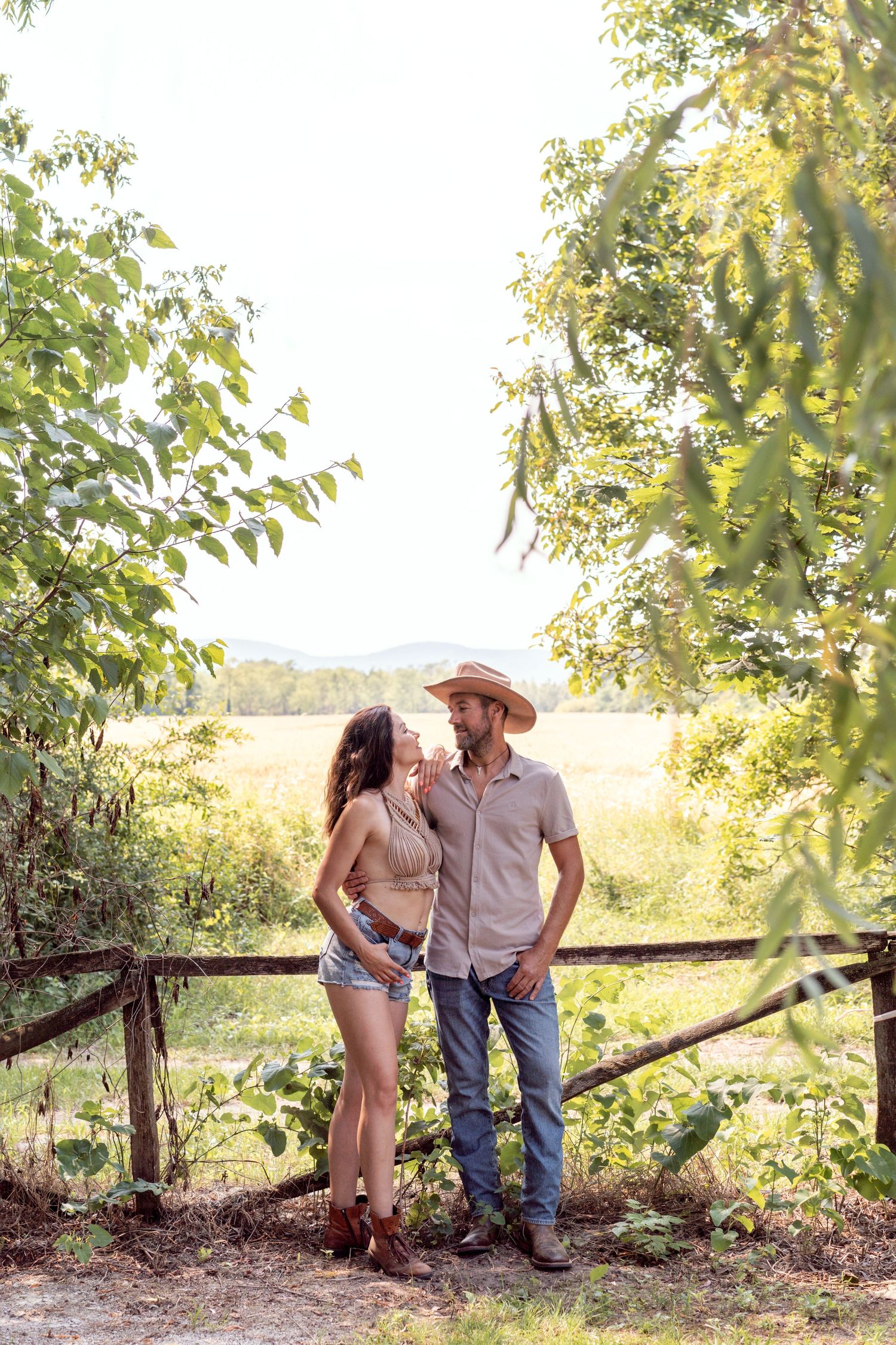 western style couple photography Dural