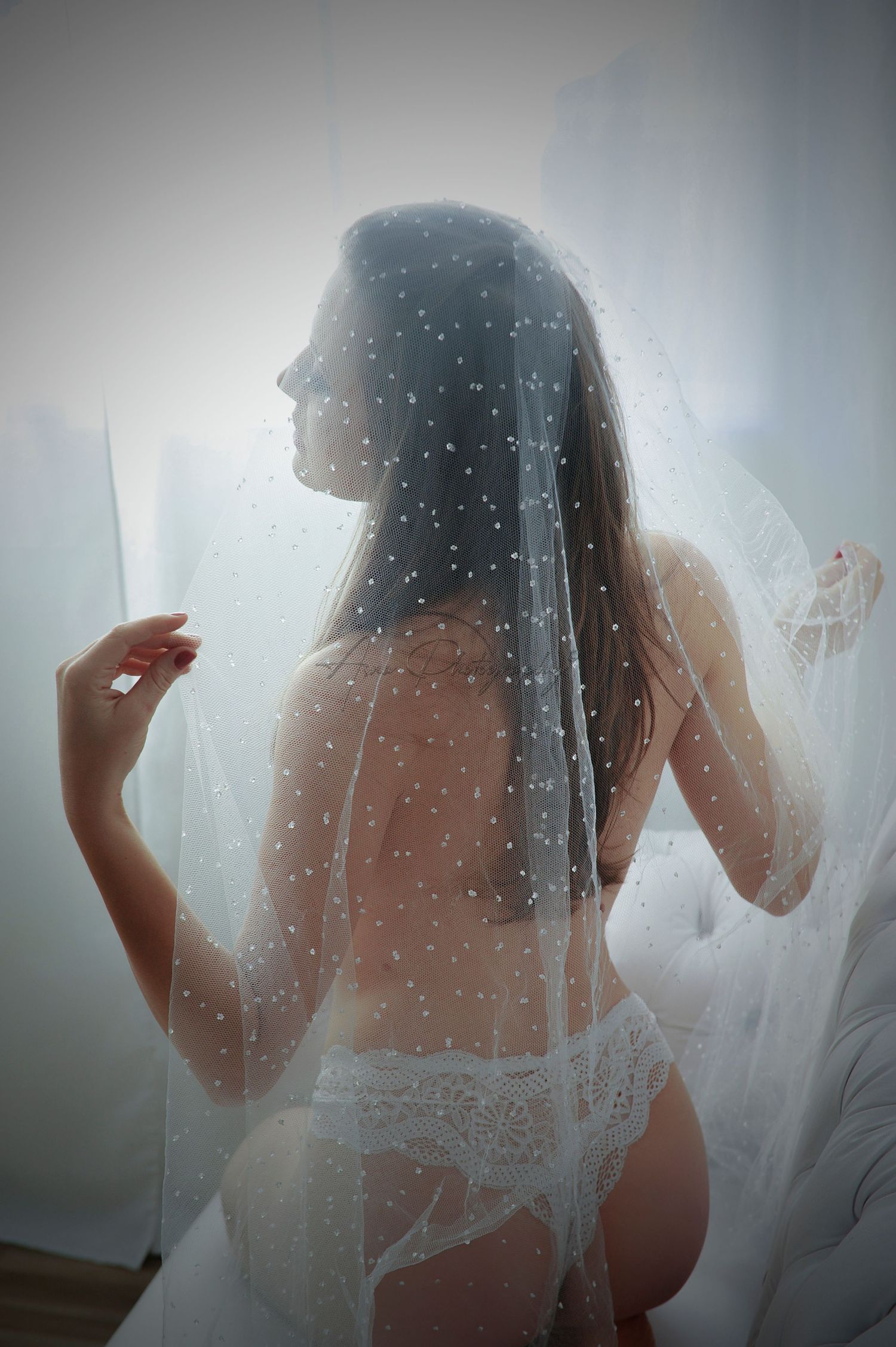 boudoir photo taken by private photographer