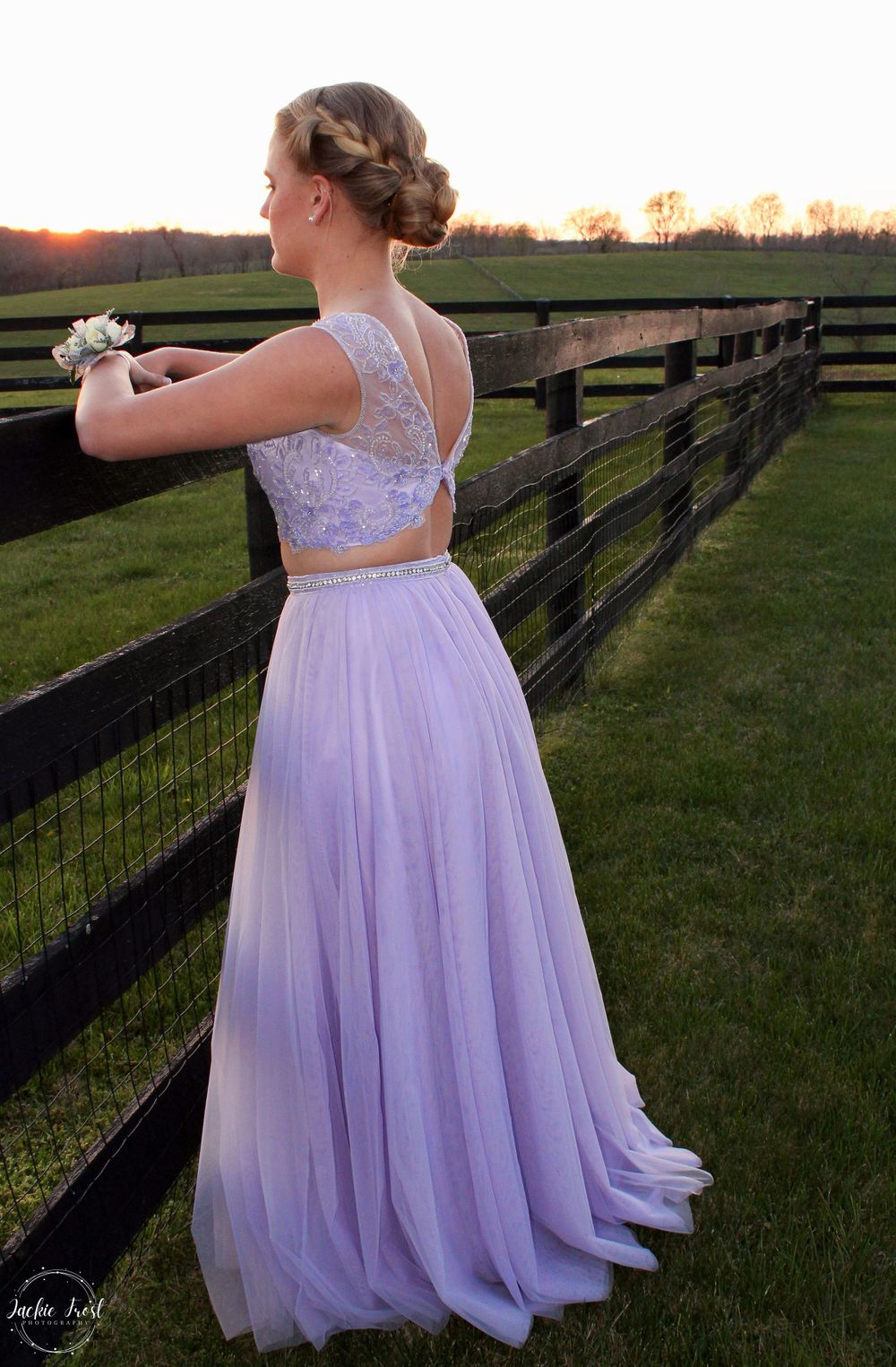prom, golden hour