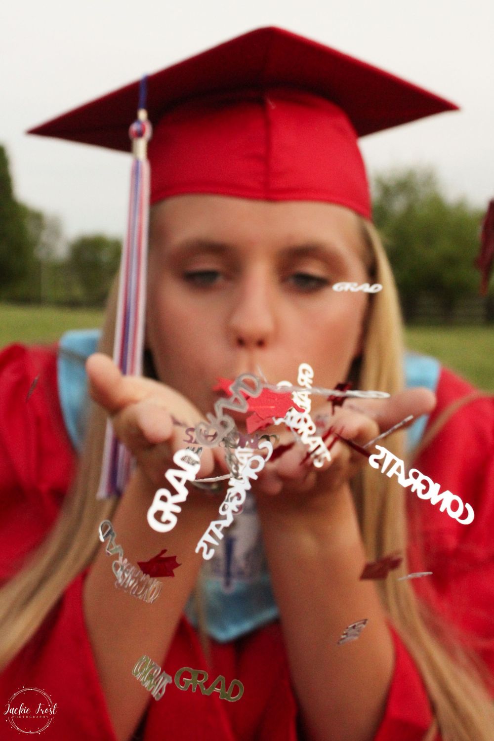 cap and gown, confetti, fun, creative