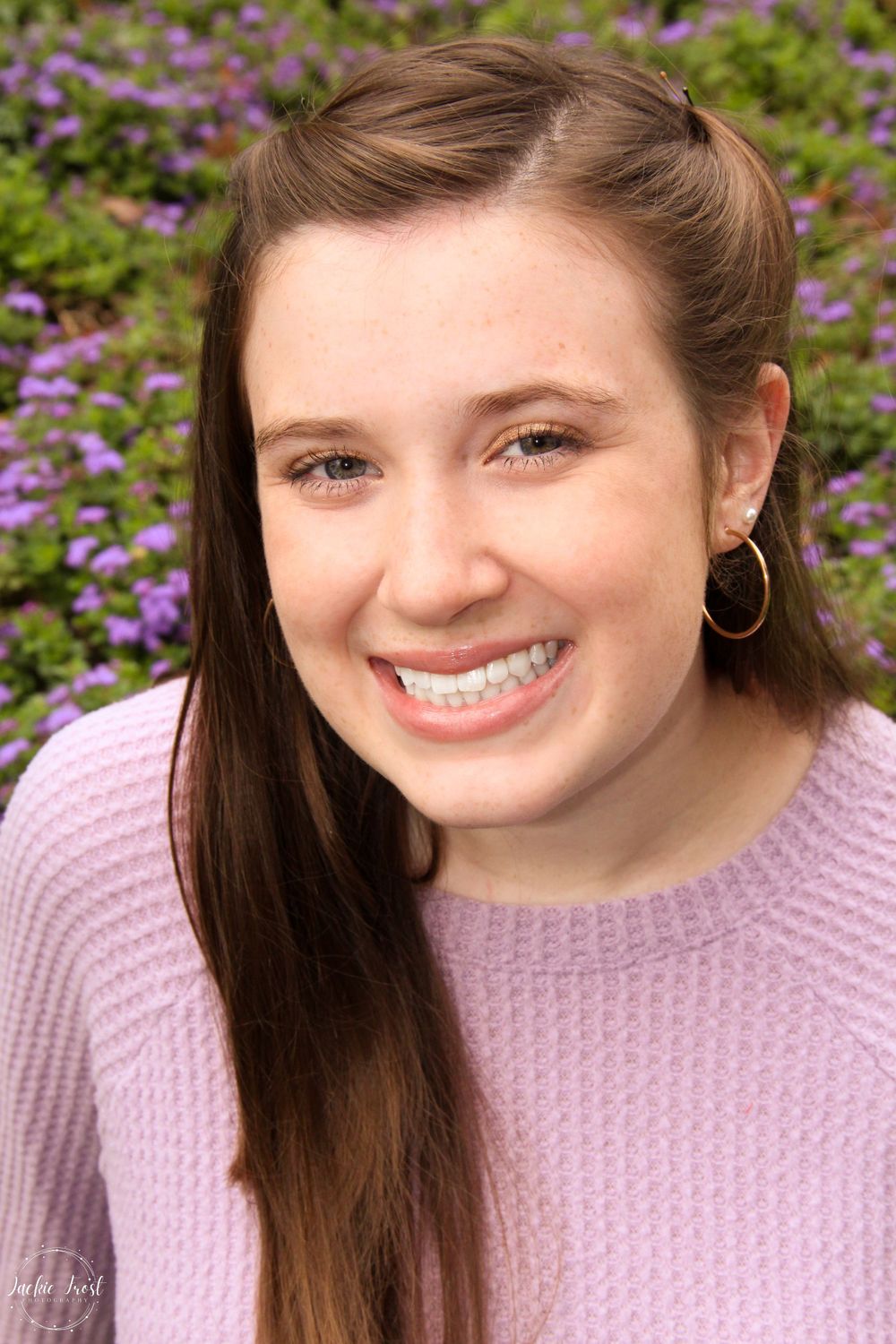 senior, portrait, capital, frankfort, kentucky, KY, purple, flowers,