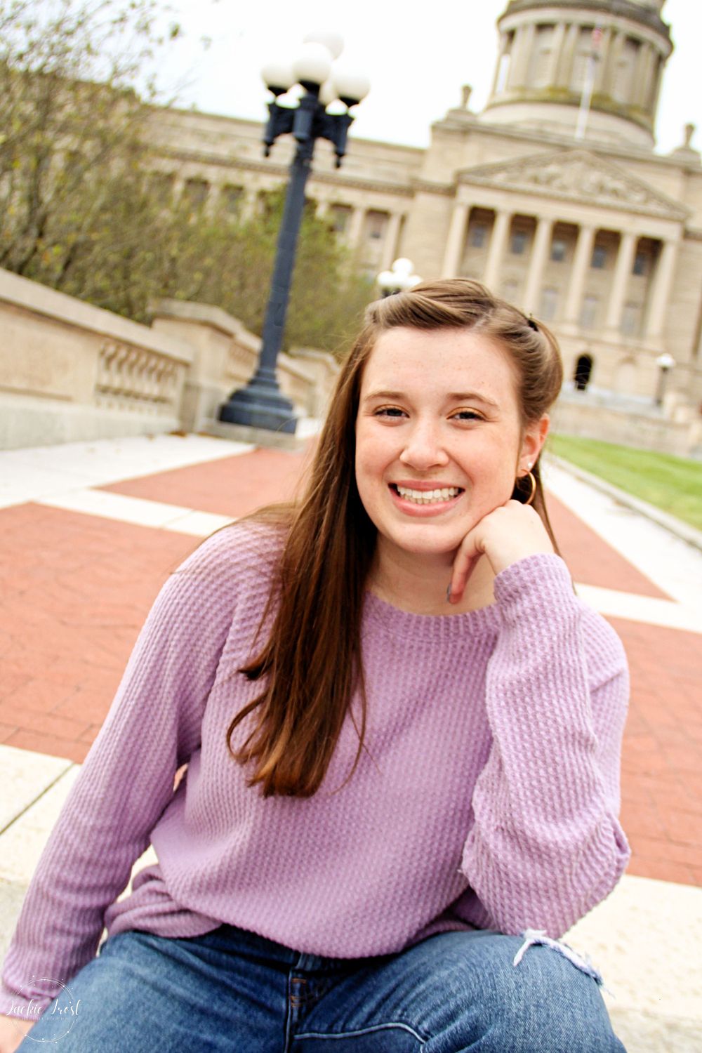 senior, portrait, capital, frankfort, kentucky, KY, fall, autumn