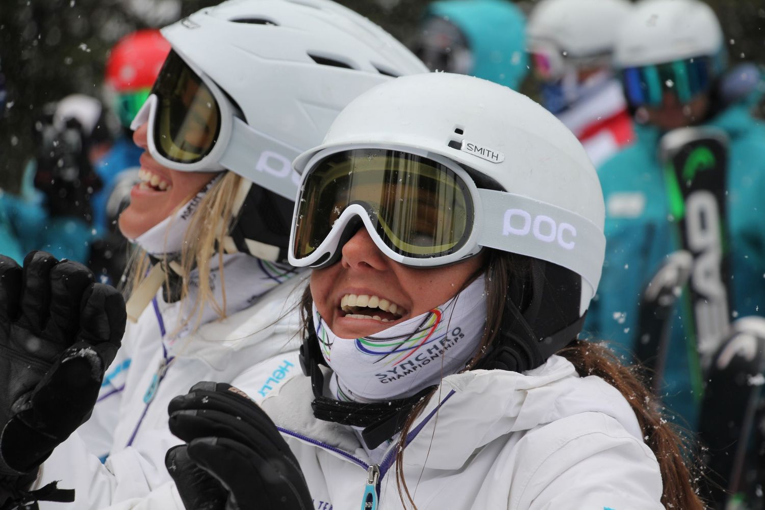 Happy girl at aspen