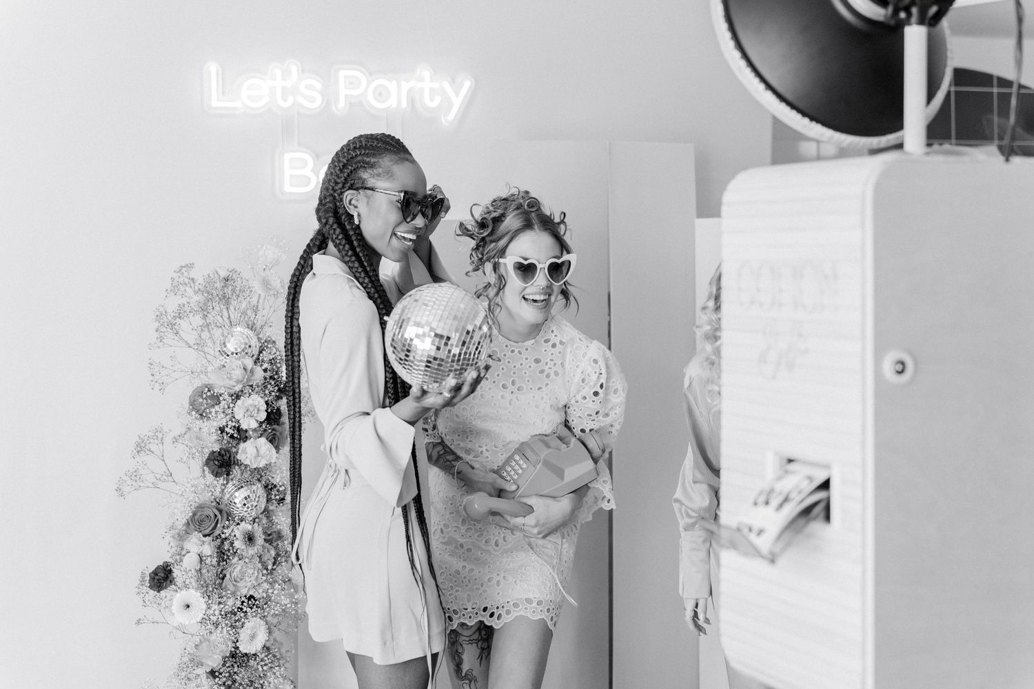 Photomaton à une fête Lausanne