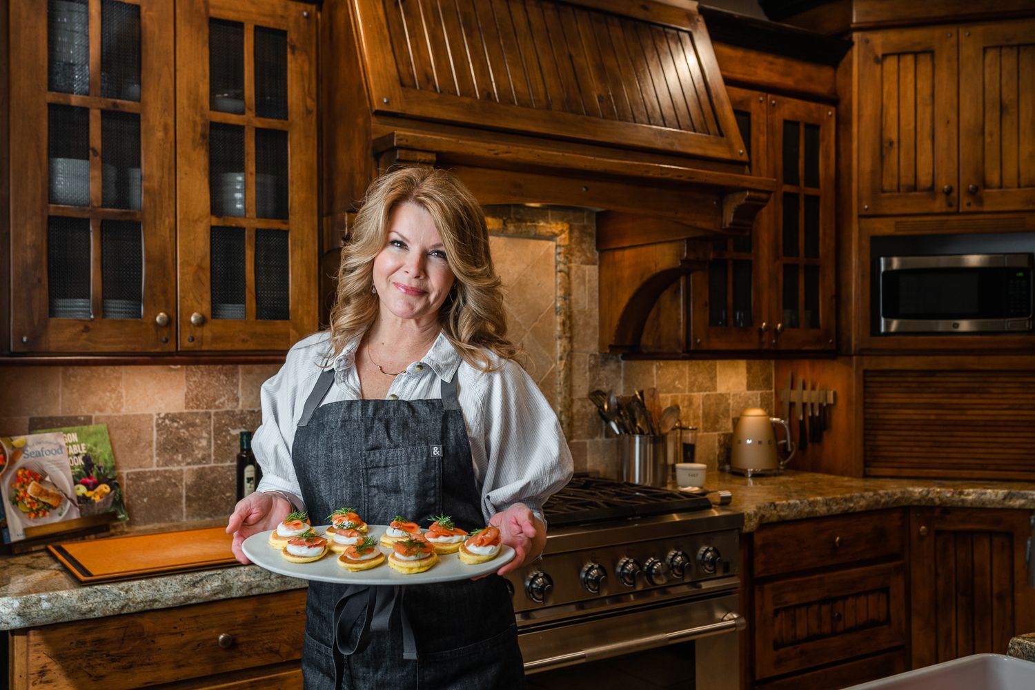Cookbook creator portrait